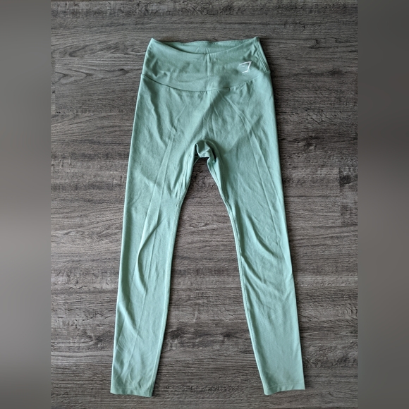 Green Gymshark Training Leggings M - Picture 6 of 10